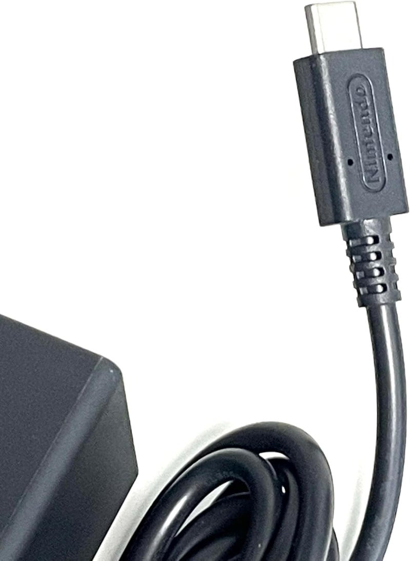 PEGLY OEM AC Adapter and HDMI Cable Compatible with Nintendo Switch and Switch OLED 5V-1.5A 15V 2.6A - Image 5